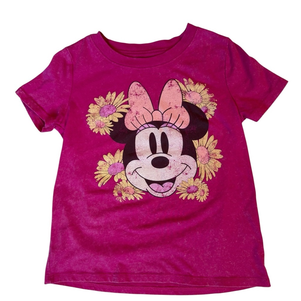Disney Minnie Mouse Girl Short Sleeve Tee